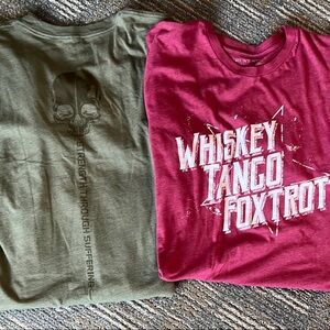 Lot of Five Graphic Tees